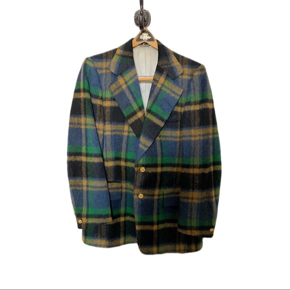 Geoffrey Beene plaid jacket - Picture 6 of 9